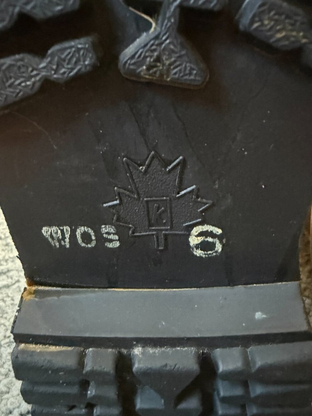 Vtg Sorel Caribou Boots Made In Canada Kaufman Wool Sz 6 Near Mint - Picture 10 of 12